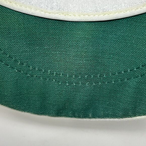 Vintage Ping Karsten Golf Visor Hat Cap Golfing Golfer USA Made Strapback White - Picture 11 of 15